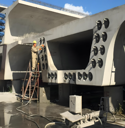 长子压浆料施工流程及注意事项